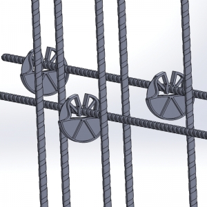 שומרי מרחק עגולים לקירות, עמודים, קורות וכלונסאות שומרי מרחק עגולים לקירות, עמודים, קורות וכלונסאות